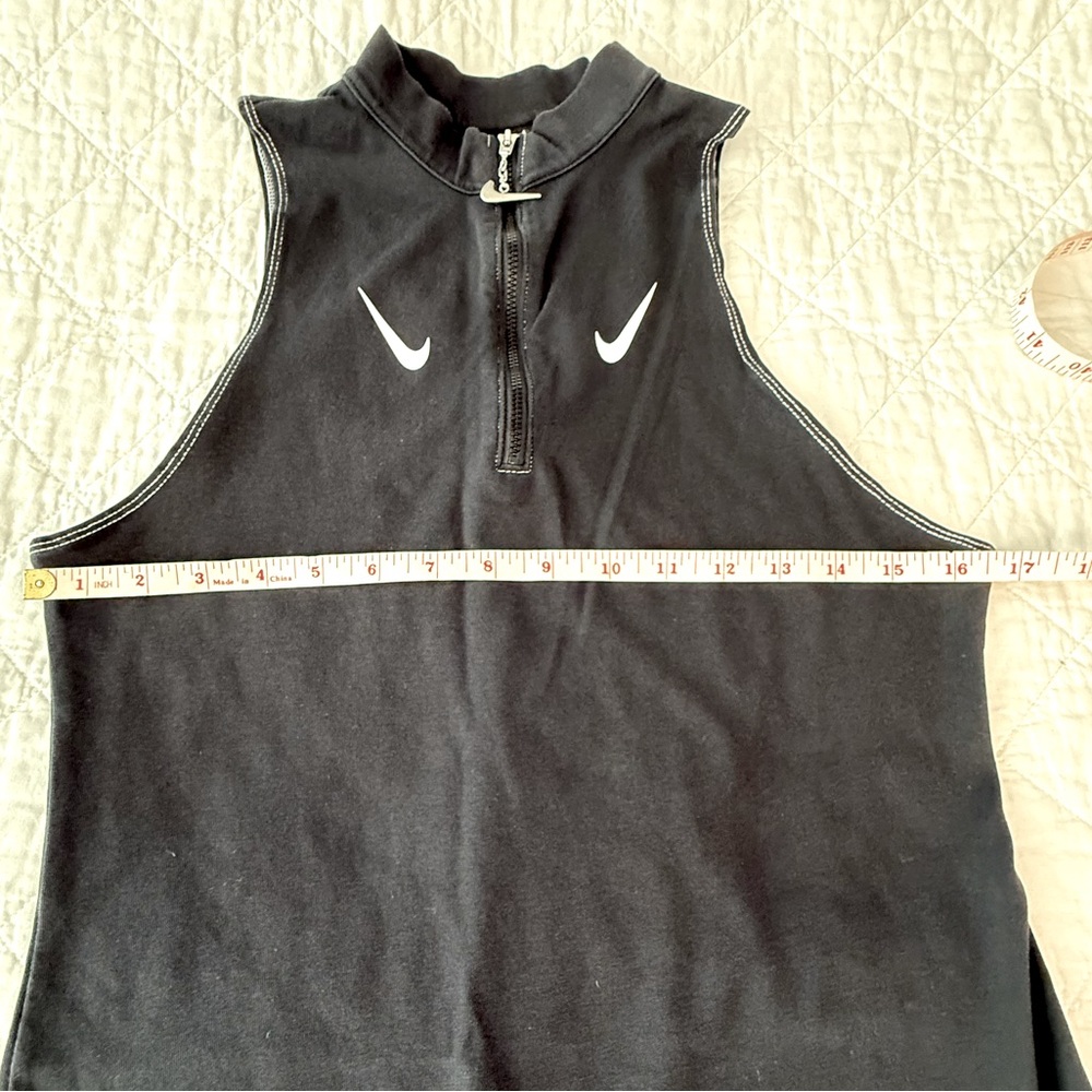 Nike Black Mini Dress with White Swoosh - Picture 6 of 15